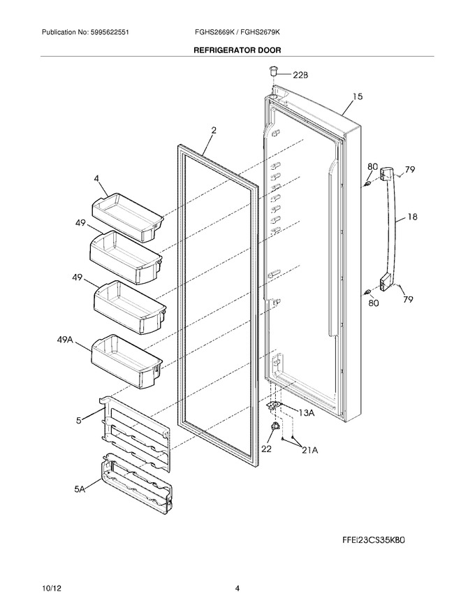 Diagram for FGHS2679KE3