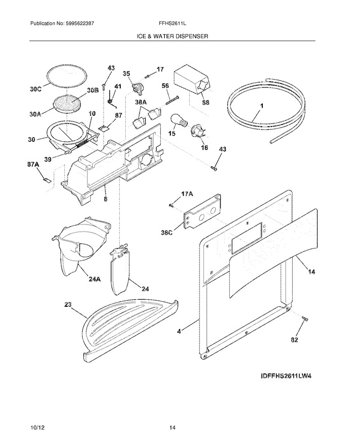 Diagram for FFHS2611LW7