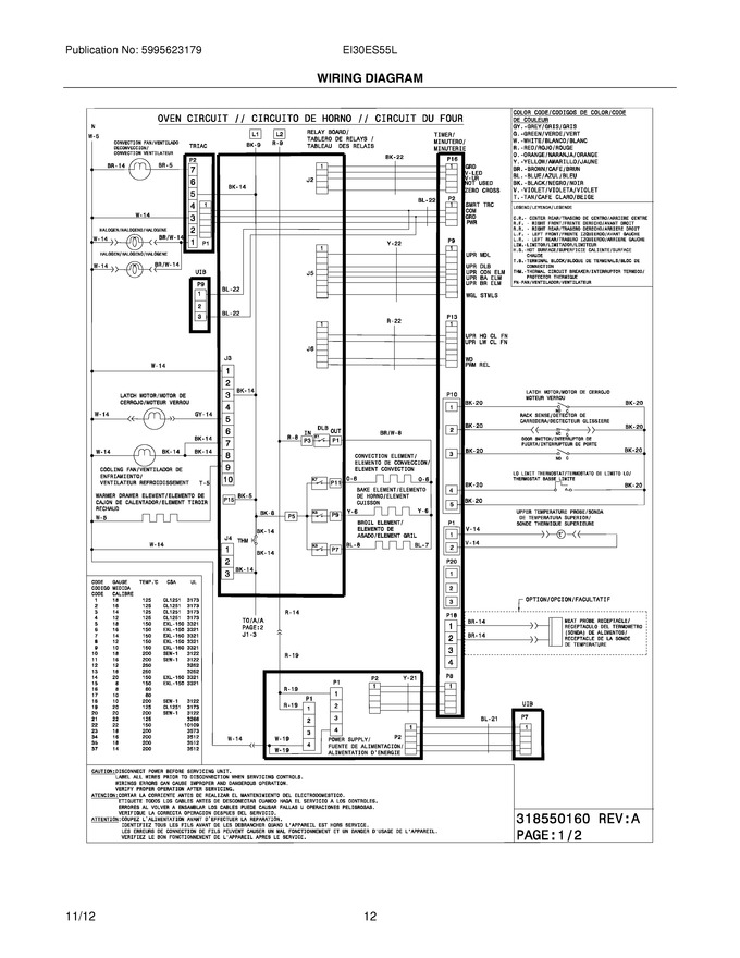 Diagram for EI30ES55LWB