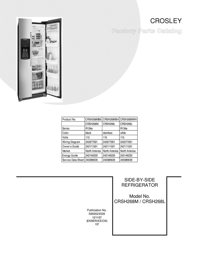 Diagram for CRSH268MW4