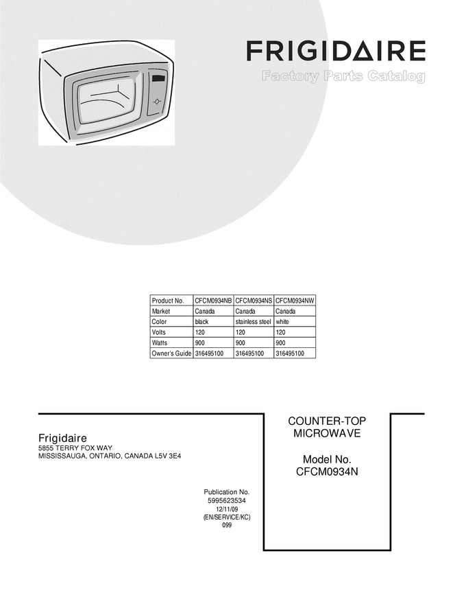 Diagram for CFCM0934NB