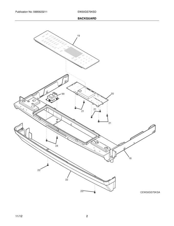 Diagram for EW30GS75KSD