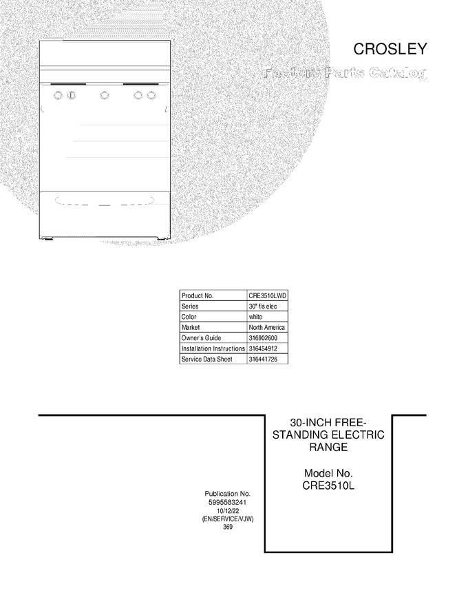 Diagram for CRE3510LWD