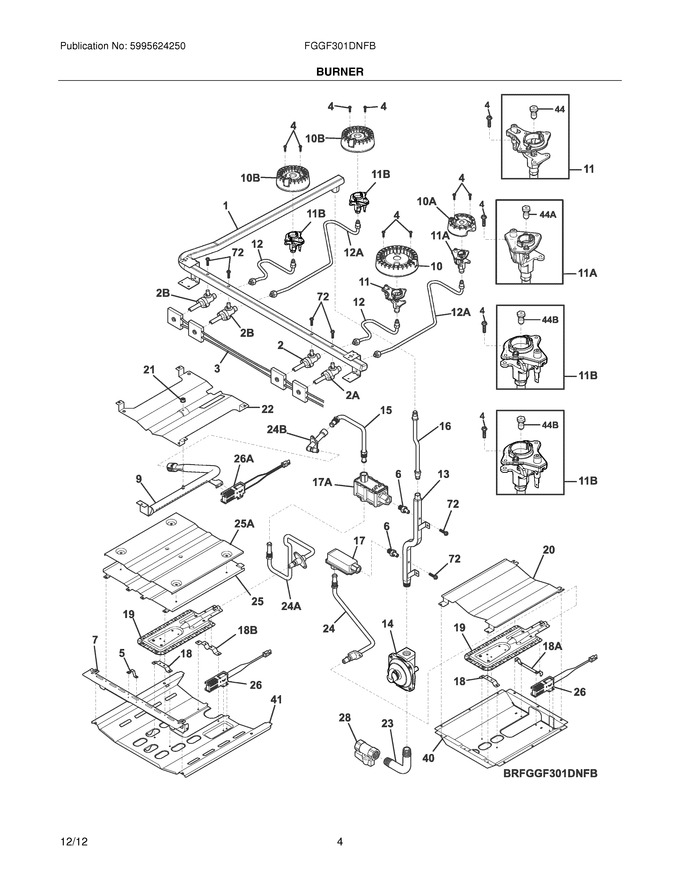 Diagram for FGGF301DNFB