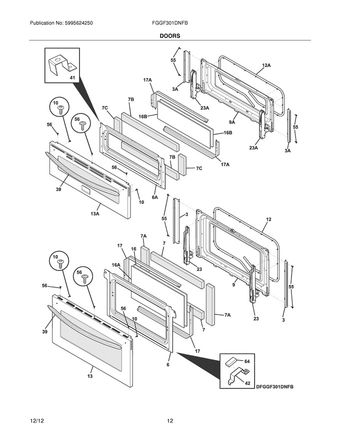 Diagram for FGGF301DNFB
