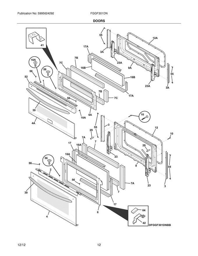 Diagram for FGGF301DNBB