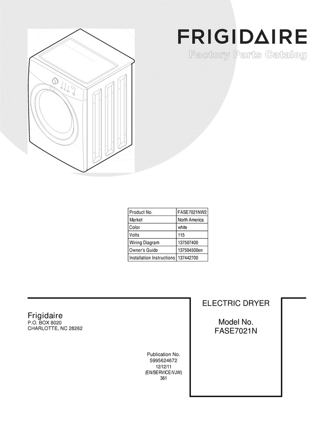 Diagram for FASE7021NW2