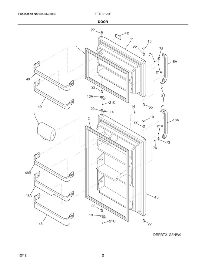 Diagram for FFTR2126PS3