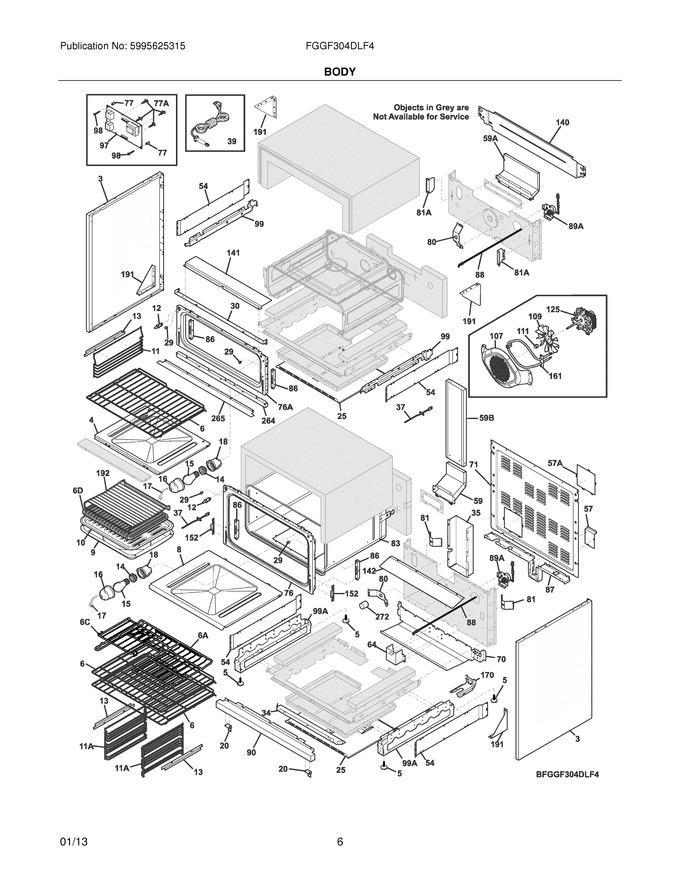 Diagram for FGGF304DLF4