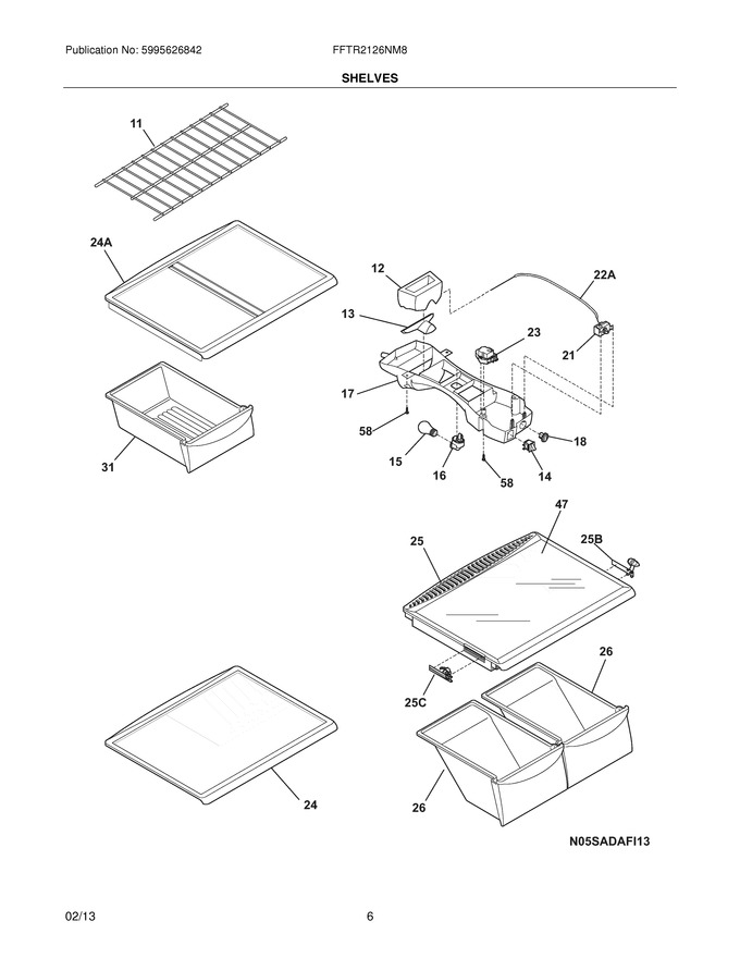 Diagram for FFTR2126NM8