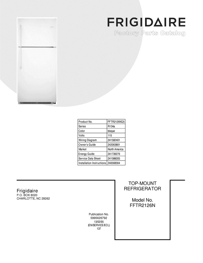 Diagram for FFTR2126NQ5