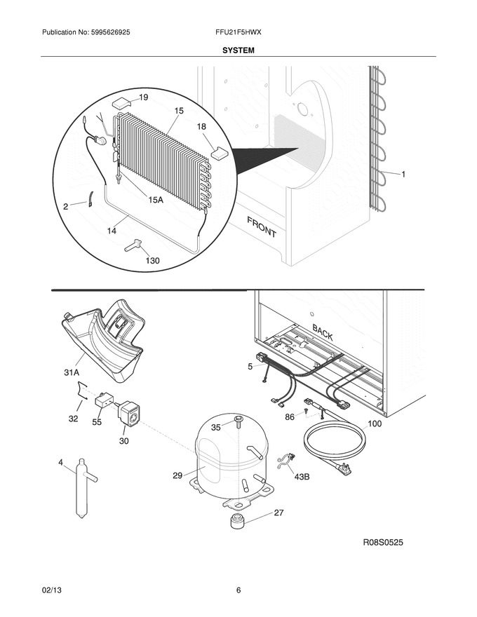 Diagram for FFU21F5HWX