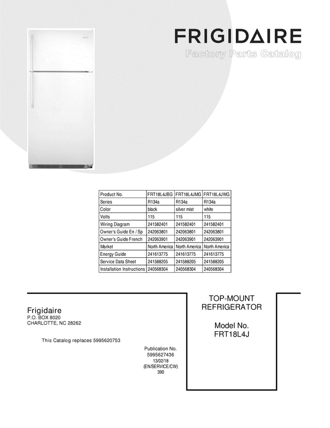 Diagram for FRT18L4JMG
