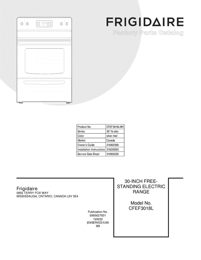 Diagram for CFEF3018LMH