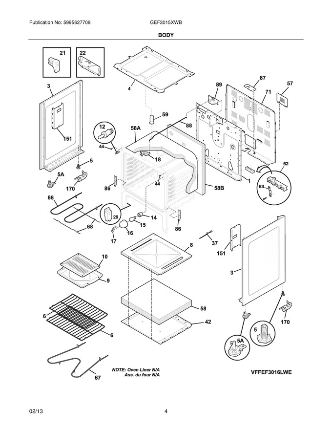 Diagram for GEF3015XWB