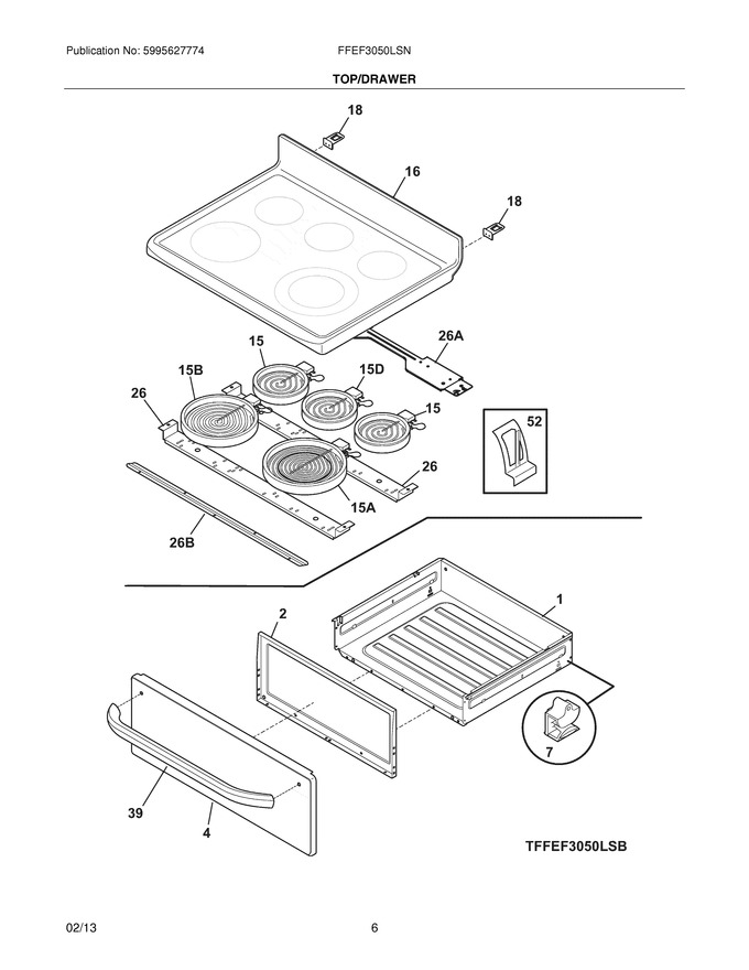 Diagram for FFEF3050LSN