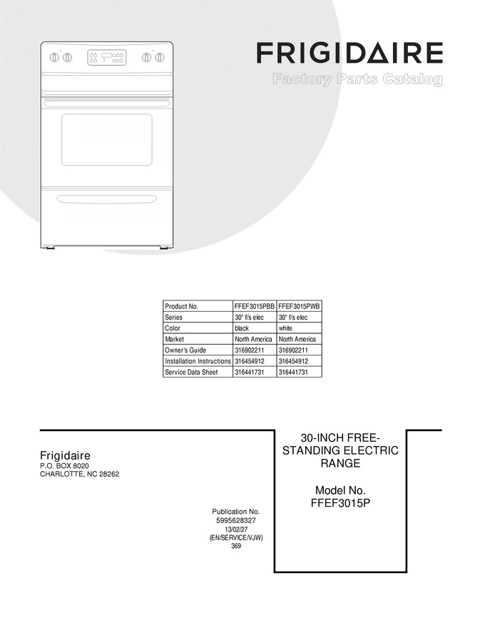 Diagram for FFEF3015PWB