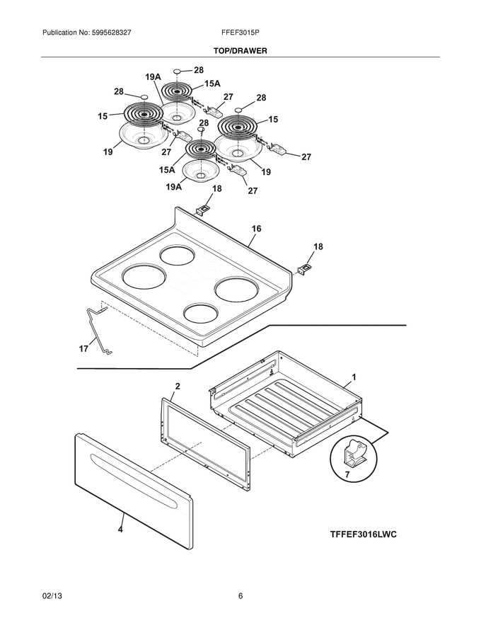 Diagram for FFEF3015PWB