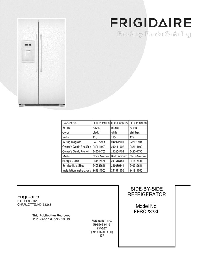 Diagram for FFSC2323LE6