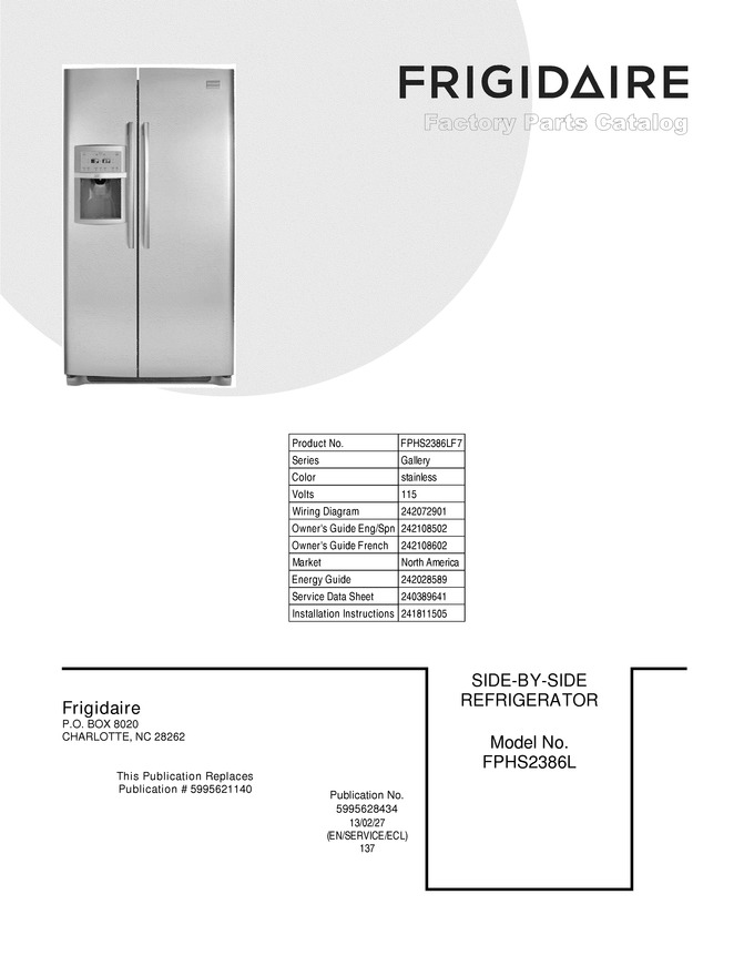 Diagram for FPHS2386LF7