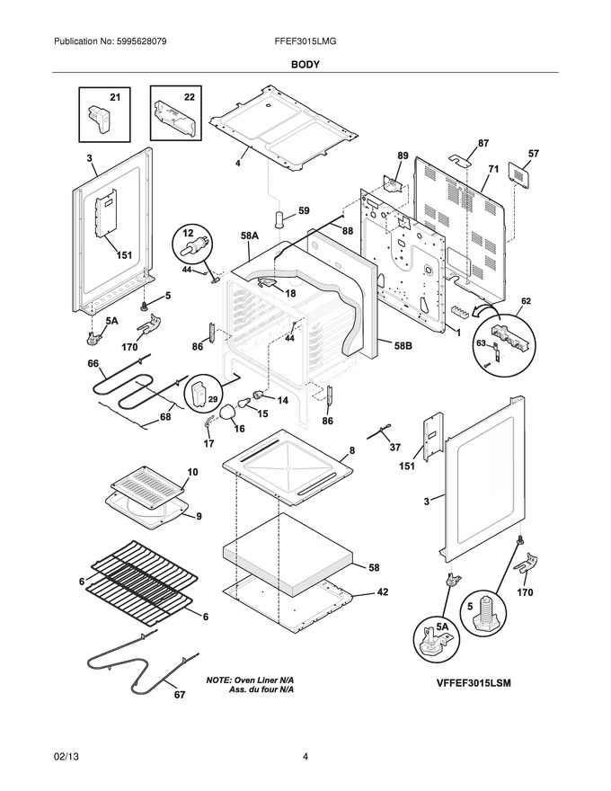 Diagram for FFEF3015LMG
