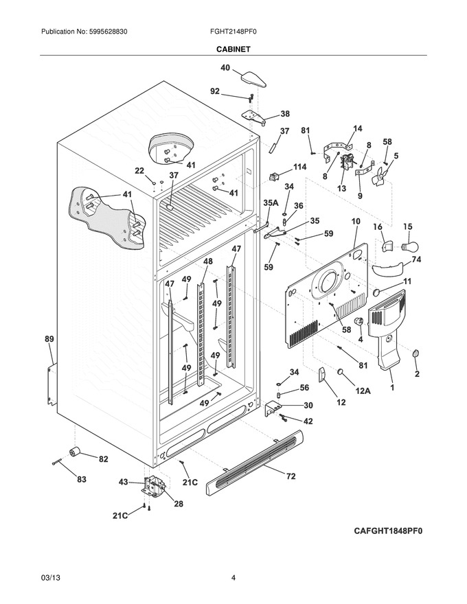 Diagram for FGHT2148PF0