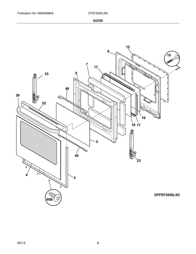 Diagram for CFEF3050LSN