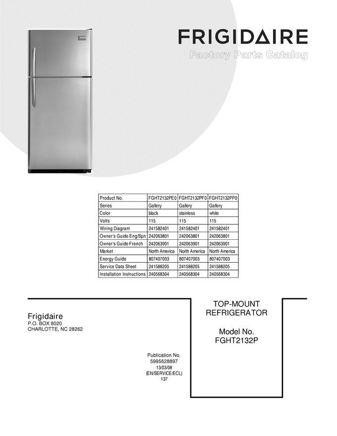Diagram for FGHT2132PE0