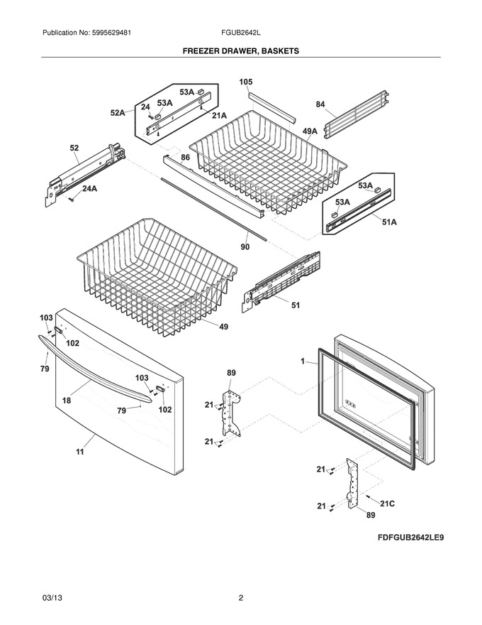 Diagram for FGUB2642LF9