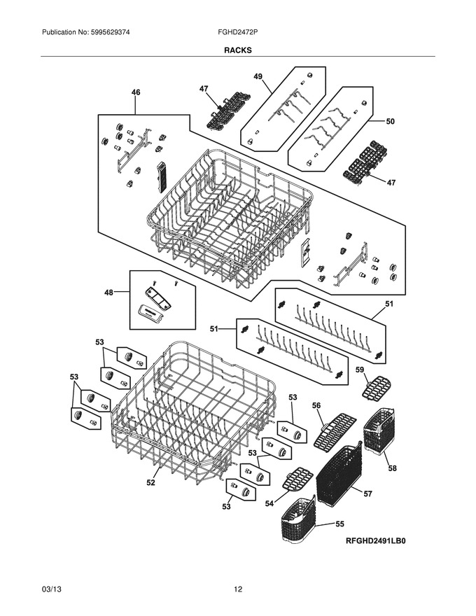 Diagram for FGHD2472PF0