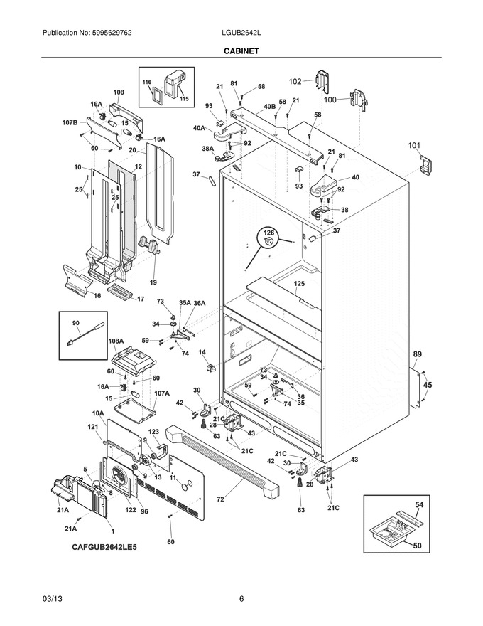 Diagram for LGUB2642LF8