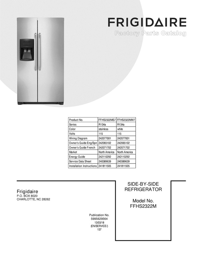 Diagram for FFHS2322MW7