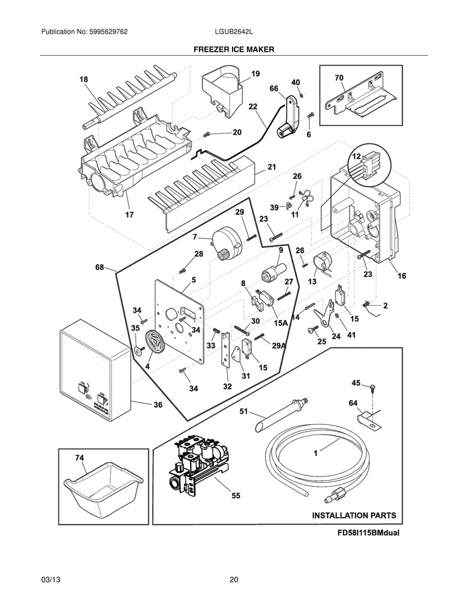 Diagram for LGUB2642LP8