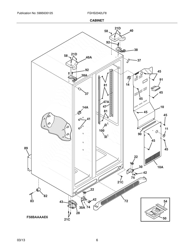 Diagram for FGHS2342LF8