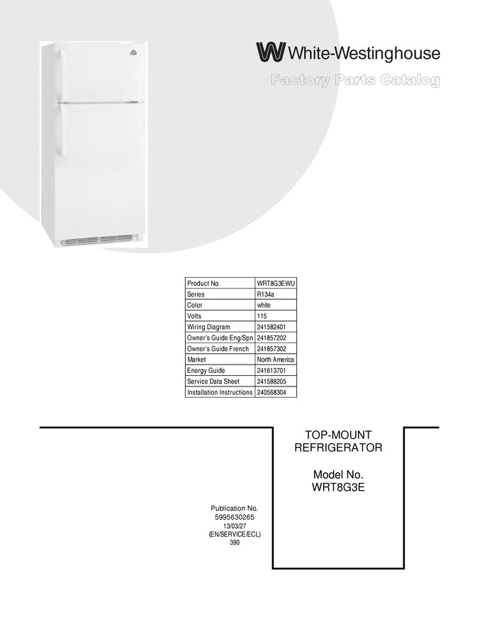Diagram for WRT8G3EWU