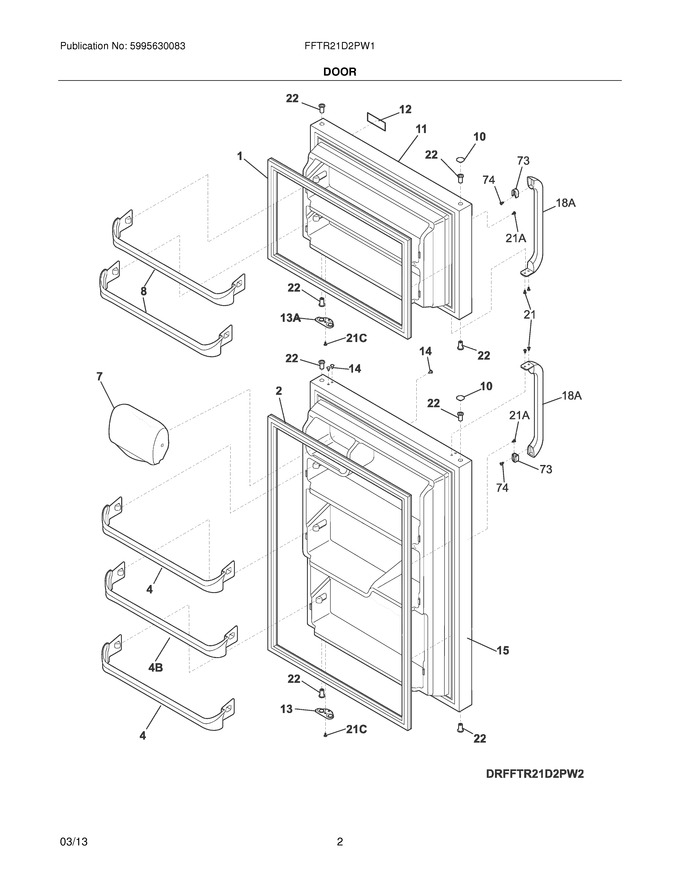 Diagram for FFTR21D2PW1