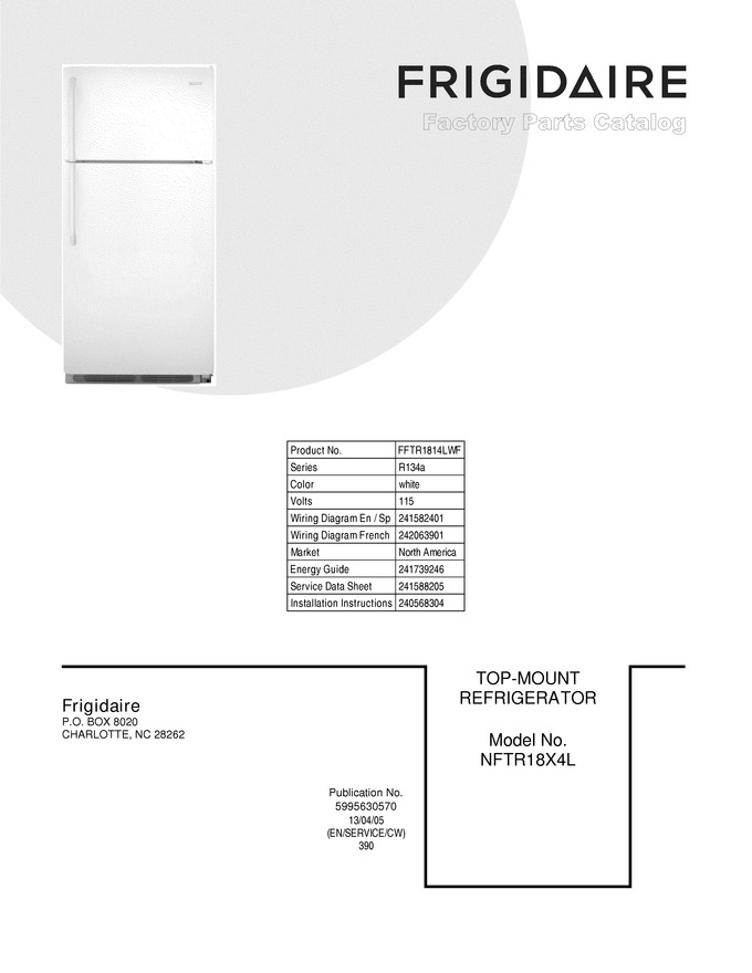 Diagram for FFTR1814LWF