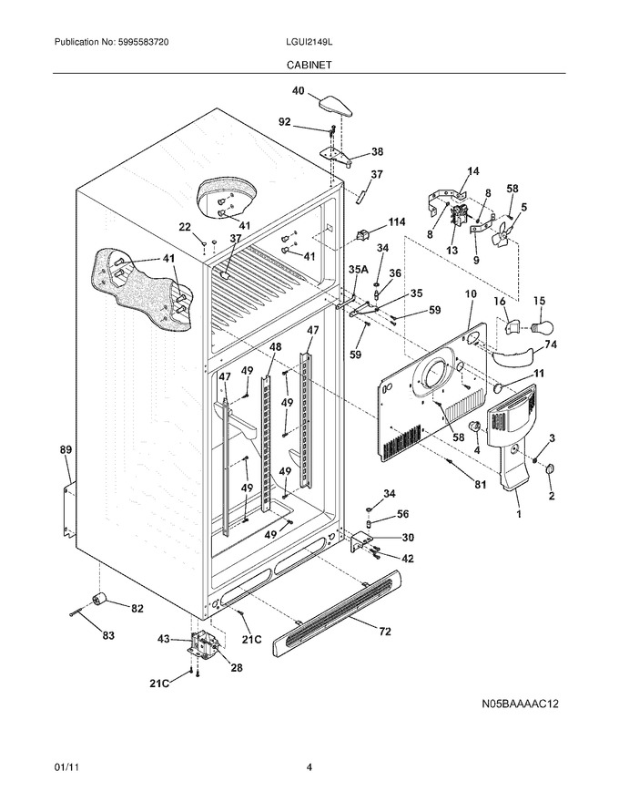Diagram for LGUI2149LE1