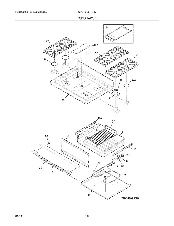 Diagram for CPGF3081KFK
