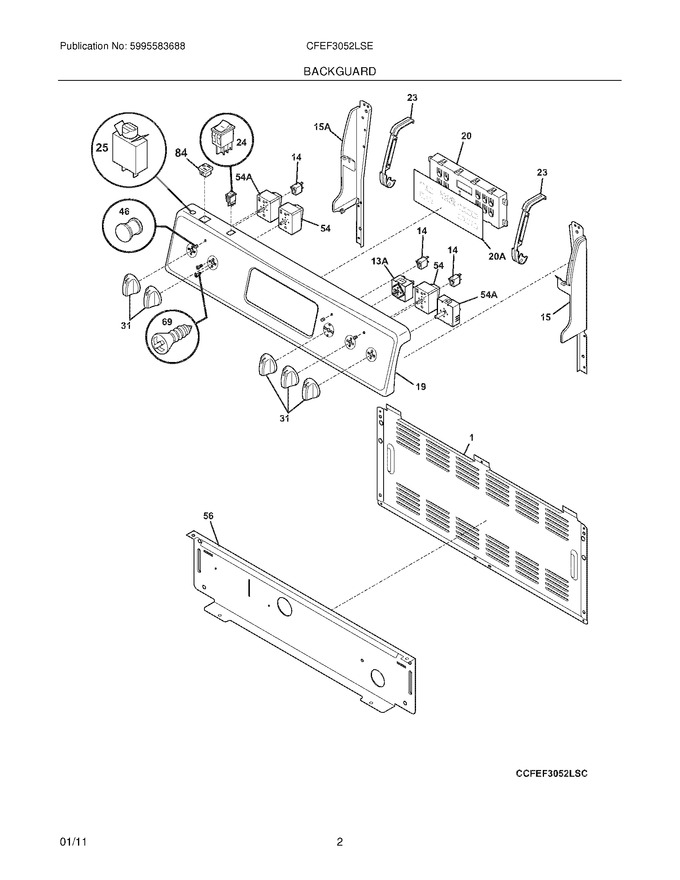 Diagram for CFEF3052LSE