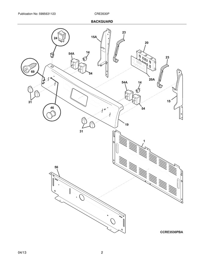 Diagram for CRE3530PWA