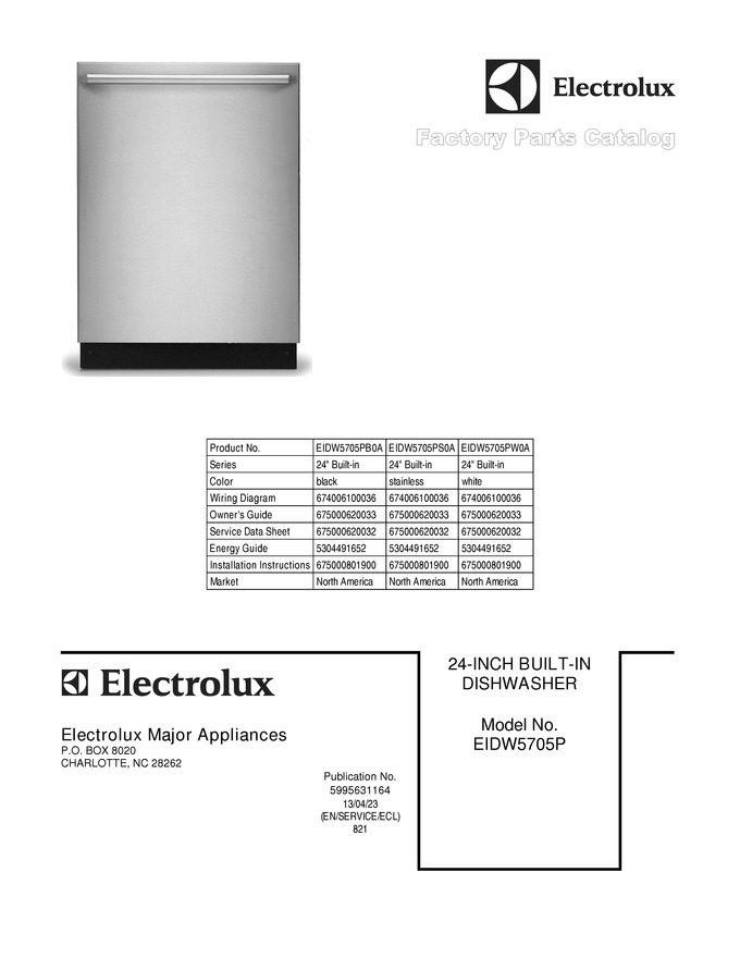 Diagram for EIDW5705PS0A
