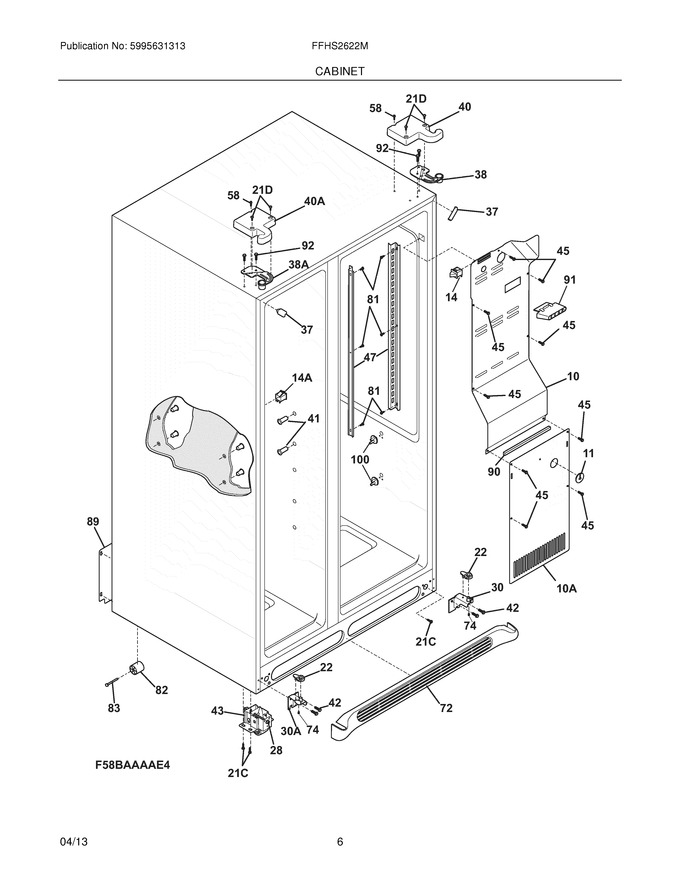 Diagram for FFHS2622MS4