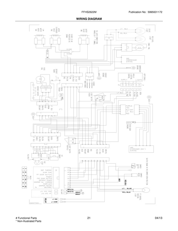 Diagram for FFHS2622MW8