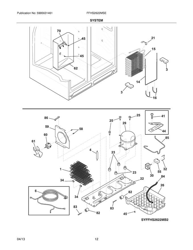 Diagram for FFHS2622MSE