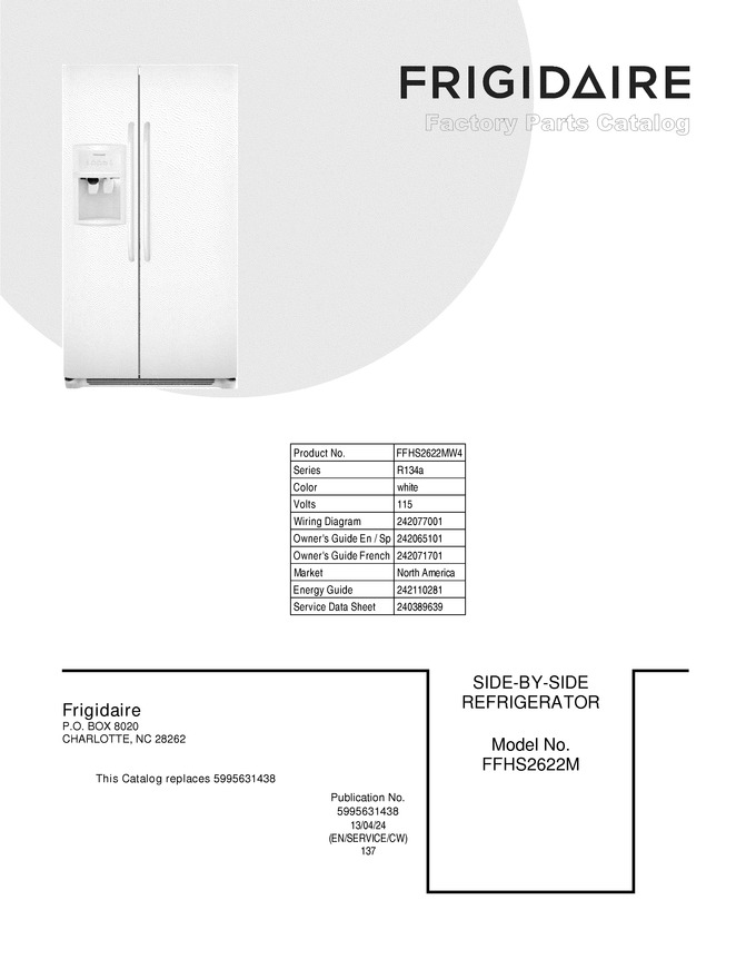Diagram for FFHS2622MW4