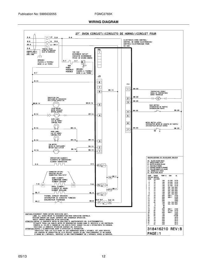 Diagram for FGMC2765KBB