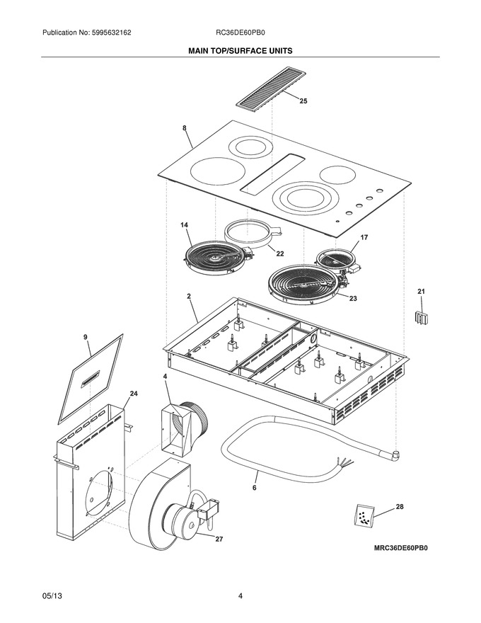 Diagram for RC36DE60PB0