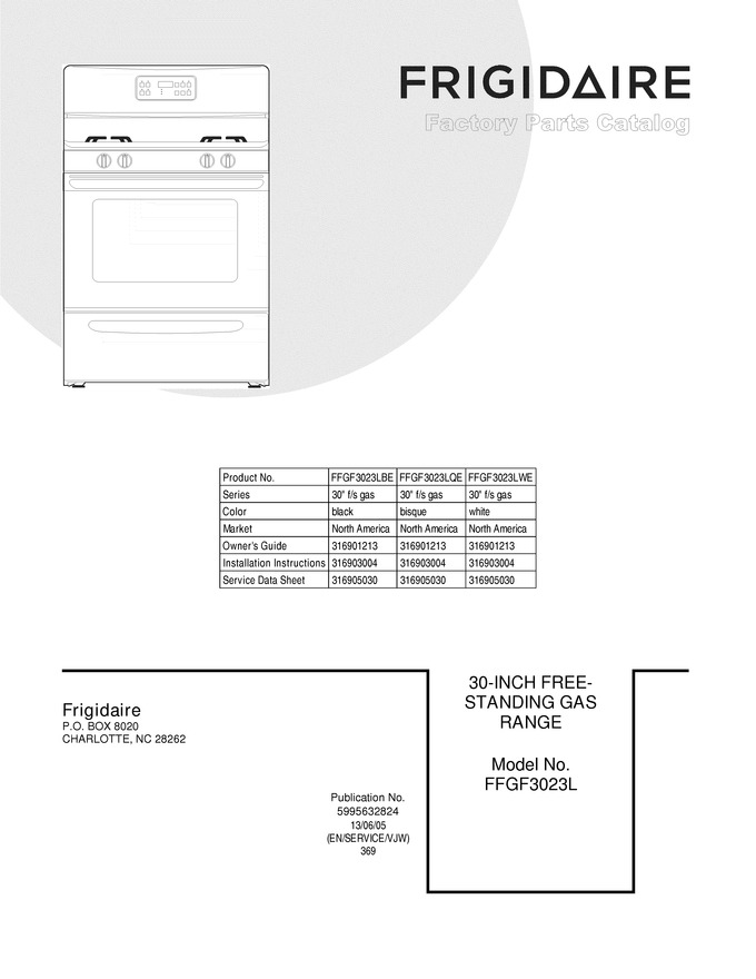 Diagram for FFGF3023LQE