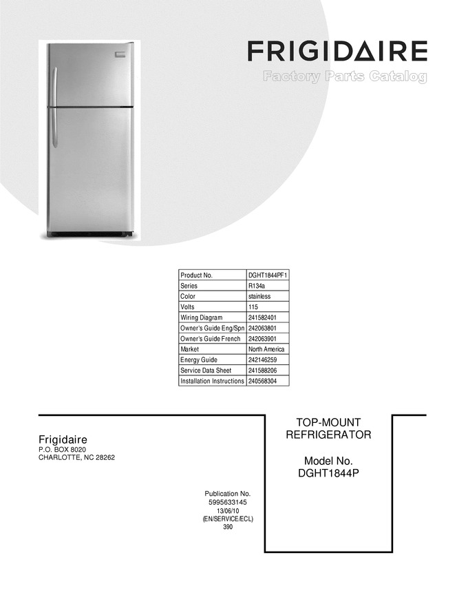 Diagram for DGHT1844PF1